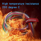BNTECHGO 18 Gauge Silicone Wire Kit 10 Color Each 5 ft Flexible 18 AWG Stranded Tinned Copper Wire