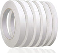 Aniann 236 Yards Double Sided Tape for Crafts, 6 Rolls Two Sided Tapes for Arts, Scrapbooking, Card Making, Gift Wrapping, DIY, Office & Home Supplies (1/4", 1/3", 1/2")