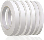 Aniann 236 Yards Double Sided Tape for Crafts, 6 Rolls Two Sided Tapes for Arts, Scrapbooking, Card Making, Gift Wrapping, DIY, Office & Home Supplies (1/4", 1/3", 1/2")