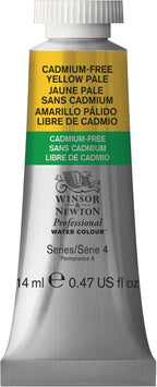 Winsor & Newton Professional Watercolor, 14ml (0.47-oz) Tube, Cadmium-Free Yellow Pale