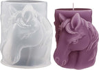 Pegasus Animal Candle & Clay Mold - 3D Silicone Mold for Resin Casting & Candle Making