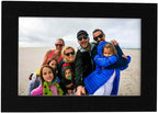 Pack of 25 Acid Free 11x14 Mats Bevel Cut for 8.5x11 Photos - Black with Black Core Precut Matboards For Pictures, Photos, Framing - 4-ply Thickness