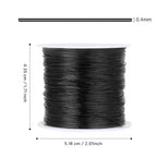 328FT Jewelry Wire 26 Gauge Tarnish-Resistant Copper Beading Wires Roll Bulk for DIY Crafts Jewelry Making, Black Wire