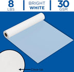 ALVIN 55W-D Lightweight Tracing Paper Roll, White, Suitable with Ink, Charcoal, Felt Tip Pen, for Sketching or Detailing - 24 Inches, 20 Yards, 1-inch Core