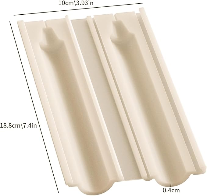 2 Pack Stick Pillar Candle Mold - Resin Casting Molds Resin Making Molds Silicone Mold for Candle