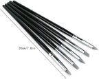 20pc Silicone Clay Sculpting Tools - Shaping, Modeling, Carving Set for Pottery, Sculpture