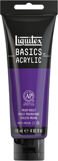 Liquitex BASICS Acrylic Paint, 118ml (4-oz) Tube, Prism Violet