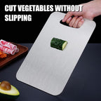 SHIRIA Cutting Board, Pure Titanium Cutting Boards For Kitchen, Double-Sided Titanium Cutting Board for Cutting Vegetables And Meat (18 * 12 in)