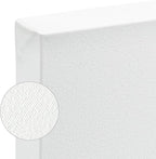 SoHo Urban Artist, 36x72 Heavyweight Stretched Cotton Canvas for Painting - 1.5" Deep- 3 Pack, Triple Primed, 100% Cotton Canvas, Archival, Universal Primed for Oil, Acrylic, Alkyd, Mixed Media