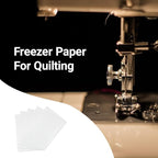 100 Pcs Freezer Paper for Quilting 8.5 x 11 Inch Quilter Freezer Paper Sheets for DIY Projects Handmade Tailor Applique & Sewing Projects