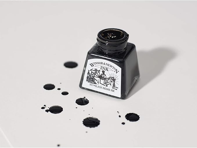 Winsor & Newton, Gold Drawing Ink, 14ml Bottle