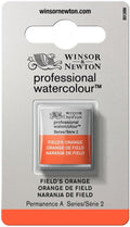 Winsor & Newton Professional Watercolour, Revival Collection, Half Pan, Field's Orange