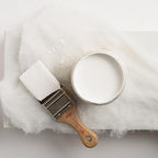 Dixie Belle Paint Company Chalk Finish Furniture Paint - Cotton (16oz) - Matte Pure White Chic Chalk Mineral DIY Furniture Paint