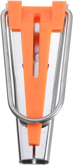HARFINGTON Bias Tape Maker Kit 9mm Single and Double Fold Fabric Bias Binding Maker Sew Tool for Fabric Quilting Sewing Crafting DIY, Orange