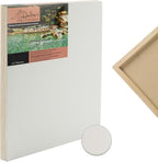 DaVinci Wood Panel Pro Ultra Smooth Gesso Panels 3/4inchinch Panel (Single) 9x12inchinch - 6 Pack