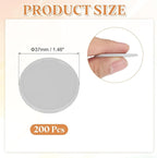 uxcell Plastic Poker Chips, Learning Counters Counting Counters Disk Marker Opaque Game Token for Game Play Math Counting