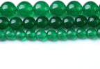 32PCS 12MM Green Jade Stone Beads Energy Healing Beads for DIY Jewelry Bracelet Necklace Making for Jewelry Making 15Inch