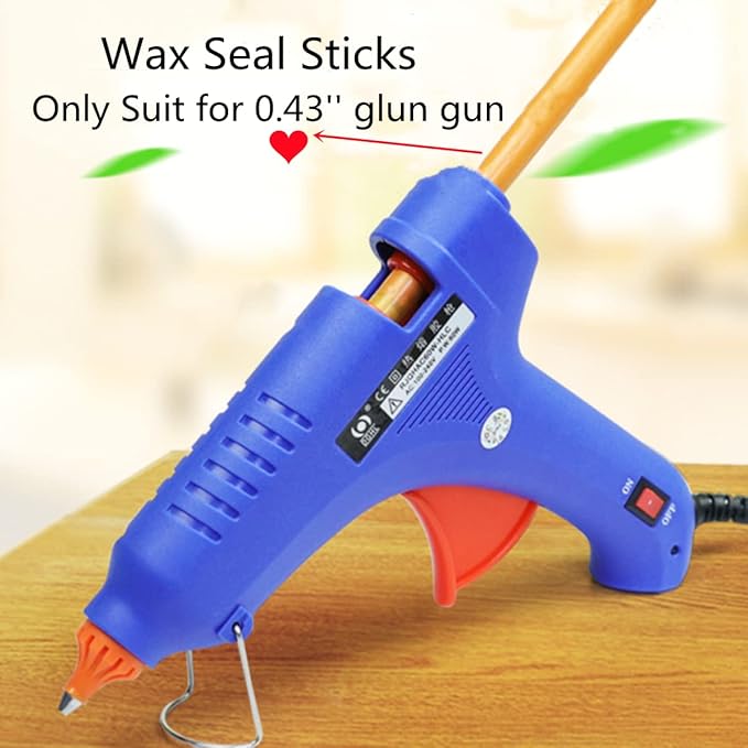 Pearl Purple Wax Sealing Sticks - 10pcs for Glue Gun and Seal Stamp, Melting Wax for 0.43'' Glue Gun