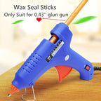 Pearl Purple Wax Sealing Sticks - 10pcs for Glue Gun and Seal Stamp, Melting Wax for 0.43'' Glue Gun