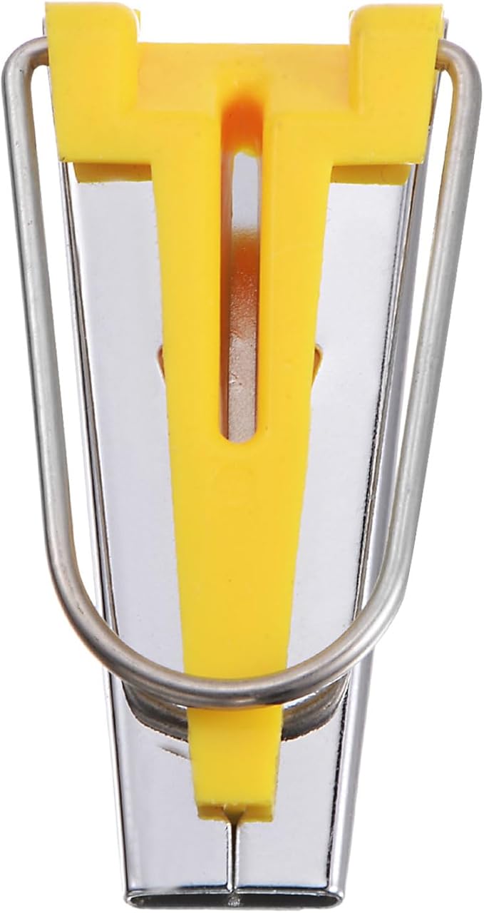 HARFINGTON Bias Tape Maker Kit 12mm Single and Double Fold Fabric Bias Binding Maker Sew Tool for Fabric Quilting Sewing Crafting DIY, Yellow
