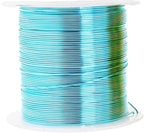 Mandala Crafts 20 Gauge Anodized Aluminum Craft Wire for Jewelry Making - 400 FT Colored Flexible Pastel Wire - Bendable for Bonsai Armature Crafting Sculpting