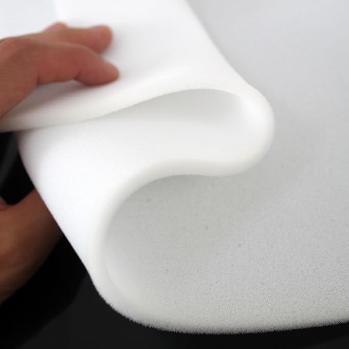 2PCS 59x79x0.2 Inches High Density Craft Foam Sheets, Suitable for Shipping, Packing, Mailing, DIY, Cosplay, Cushion Foam, 35D High Density Foam Sheets