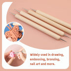 14 PCS Dotting Tools Ball Styluses with Box, Dotting Tools Set Rock Painting, Pottery Clay Modeling Embossing Nail Art