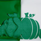 FUNKAKA Green Heat Transfer HTV Vinyl Bundle, 8 Rolls 12" x 3ft St. Patrick Iron On Vinyl for T-Shirt 8 Assorted Colors HTV for All Cutter Machines Easy to Cut