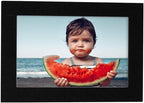 8x10 Mat Bevel Cut for 5.5x8.5 Photos - Acid Free Black with Black Core Precut Matboard - For Pictures, Photos, Framing - 4-ply Thickness