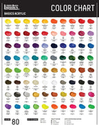 Liquitex BASICS Acrylic Paint, 118ml (4-oz) Tube, Metallic Yellow Gold
