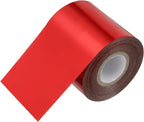 PATIKIL 2"x400Ft Hot Stamping Foil Paper, Heat Transfer Hot Stamping Paper Foil Roll for Leather DIY Logo Decor Craft Gift Package Scrapbook Card, Red