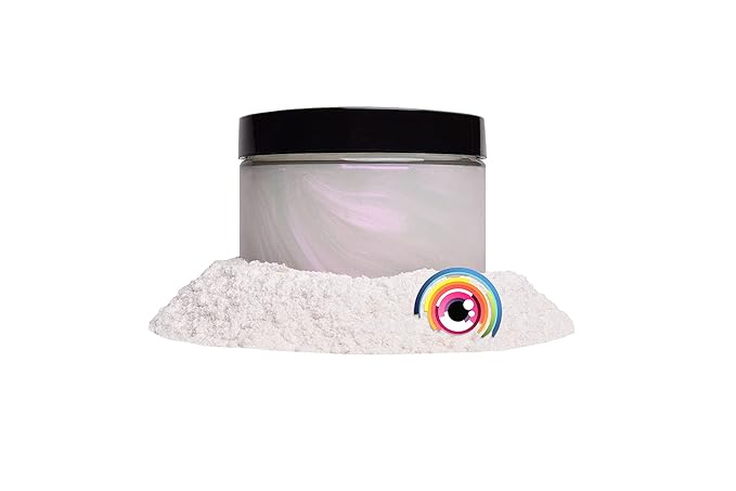 Eye Candy Pigments Premium Ghost Mica Powder - Galactic Ghost Violet (50gr) - for Epoxy, Resin, Soap, Paint, Woodworking, Acrylic Pouring, Bath Bombs, Fishing Lures - DIY Arts and Crafts Additive