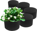XCEL Floral Foam Blocks - Reusable, Weather Resistant Foam - Perfect for Fresh & Artificial Flower Arrangements, Crafts, Planter Boxes, Home Decor & More - 6-Pk, Black (5” x 3”, Round)