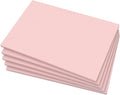 5 Pack 8"x6" Pale Pink Rubber Stamp Carving Blocks Pink Rubber Carving Blocks Linoleum Block for Stamp Maker Printmaking Supplies