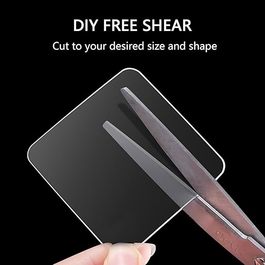 LMJIA Heavy Duty Double Sided Tape, Clear Reusable Mounting Tape Picture Hanging Adhesive Tape Removable Wall Tape Adhesive Poster Tape
