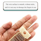 HAHIYO 22Gauge Rose Gold 3Roll Total 115Yards(345Feet) Metal Floral Wire Flexible Paddle Wire for Crafts Christmas Wreaths Tree Flower Arrangement Bouquet Wrapping Wedding DIY