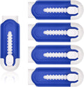 Pencil Erasers, Retractable Erasers for Pencils - Blue White, Pack of 5