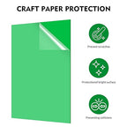 Laser Engraving Blank Green ABS Double Color Plastic Sheet, 11.8x6.49x0.05 inch Materials Double Color Plastic Sheet for Interior Signs, Badges (Green)