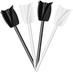 4 Pcs Resin Mixer Paddles for Resin Drill, Epoxy Mixer Attachment for Drill, Paint Mixer/Paint Stirrer for Mixing Resin, Epoxy, Silicone Molds