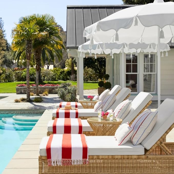 FoamRush 10" x 24" x 24" Water-Resistant Dry Fast Outdoor Upholstery Foam Sheet for Outdoor & Marine Furniture (Chair Cushion Foam for Patio Furniture, Boat Seat Cushion Replacement)