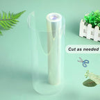 4 mil 12inchs x 40ft Rolls Transparency Blank Template Material Acetate,Clear Sheet Mylar Stencils for Cutting Paper