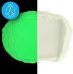 Glow in The Dark Pigment Powder - 30 Grams/1 Ounce - Neutral and Fluorescent Colors for Art Painting, Fine Art, Nail Art Paint, and DIY Crafts - Long Lasting 10+ Color Options - Neutral Green