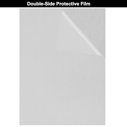 6061 T651 Aluminum Sheet Metal 10 x 14 x 1/4 (6MM) Inch Thick Flat Plain Aluminum Plate Covered with Protective Film, Heat Treatable Rectangle 6MM Aluminum Metal Plate for Industrial