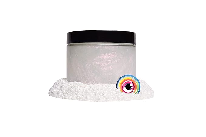 Eye Candy Pigments Premium Ghost Mica Powder - Glimmer Ghost Red (50gr) - for Epoxy, Resin, Soap, Paint, Woodworking, Acrylic Pouring, Bath Bombs, Fishing Lures - DIY Arts and Crafts Additive