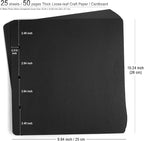 Photo Album DIY Scrapbook, 10x10 inch 50 Pages Vintage Leather Cover Three-Ring Binder Family Picture Booth Albums with 408pcs Self Adhesive Photos Corners for Memory Keep, Tree (Jasper Green)