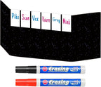 Acrylic Erasable Screen Top Initiative Trackers 6PCS for DND, Other Tabletop RPG (White 6pcs)