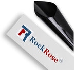 Rockrose Professional Blackout Home Window Tint Film - Sun Blocking Privacy Cover for Home Offices - Room Darkening Sun Light Blocker - 36 in X 25FT - Total Blackout