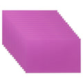 PATIKIL 2.1x3.3 Inch Anodized Aluminum Sheet Metal, 15Pcs Laser Plates Engraving Blanks 0.5MM Thin Rectangle for Crafting DIY House Laser Engraving, Purple