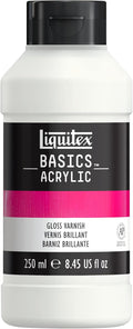 Liquitex BASICS Gloss Varnish, 250ml (8.4oz) Bottle