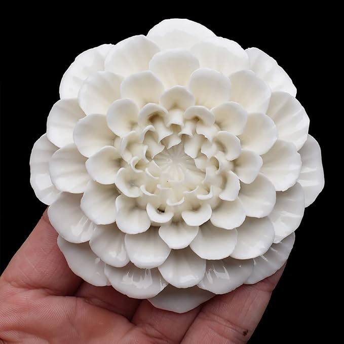 Peony Flower Soap & Candle Mold - 3D, Chocolate & Resin Mold - Silicone, Handmade